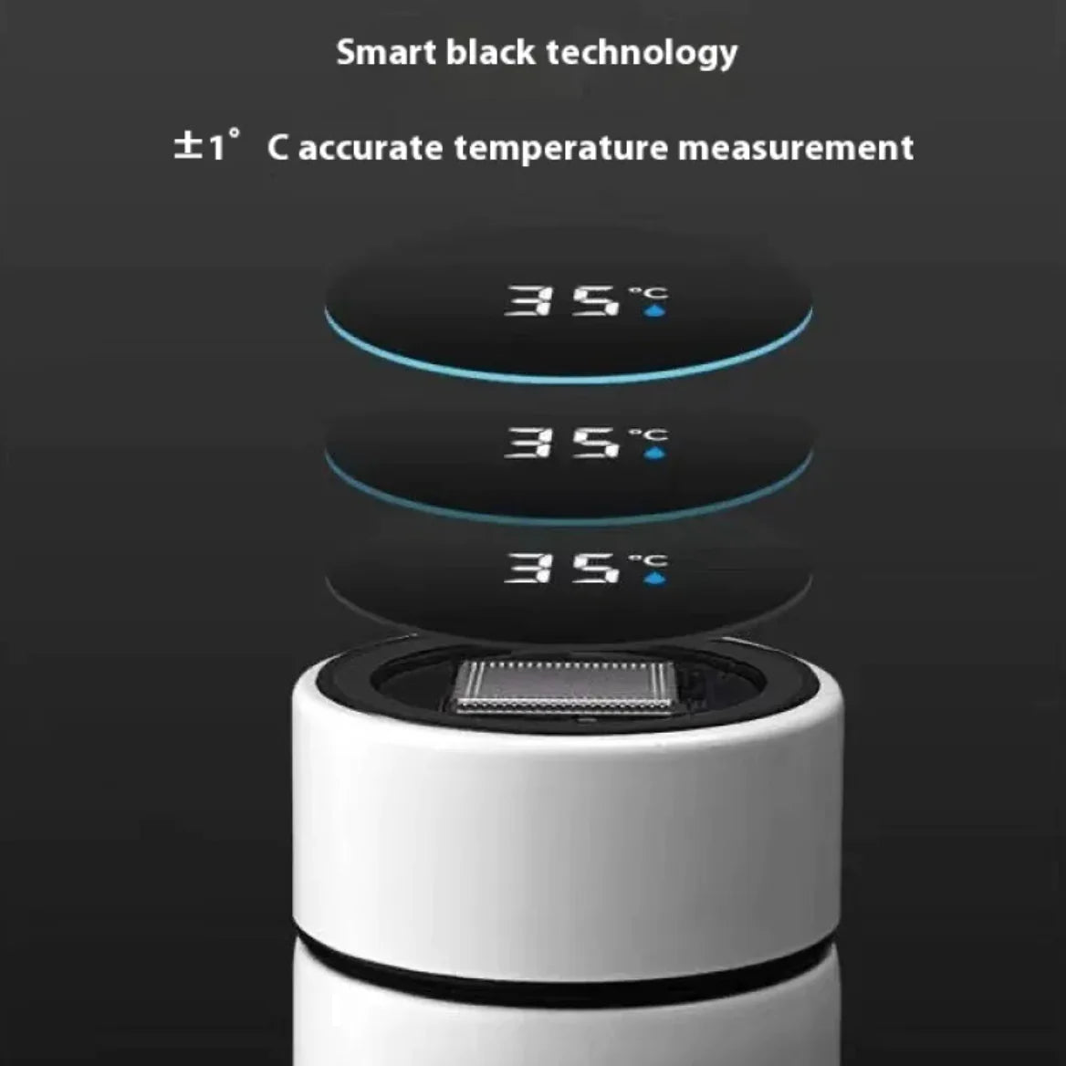 Smart LED Temperature Bottle